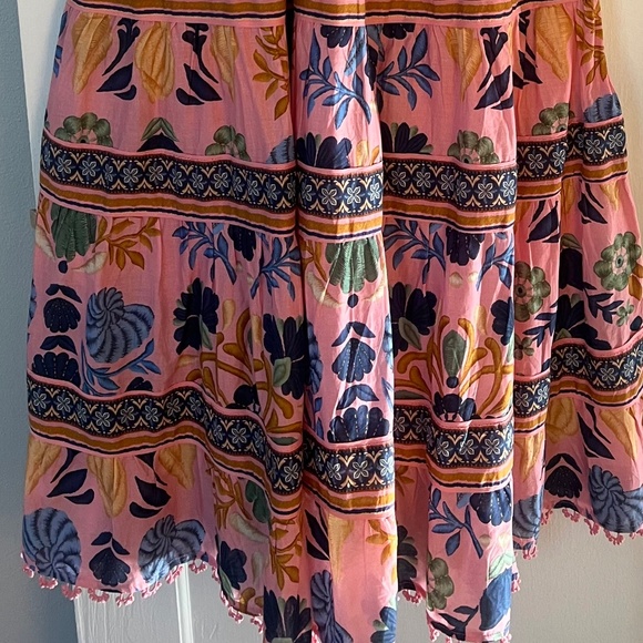 Farm Rio Seashell Tapestry Midi Dress - Picture 2 of 4